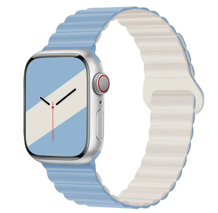 Apple Watch siliconen band Light blue